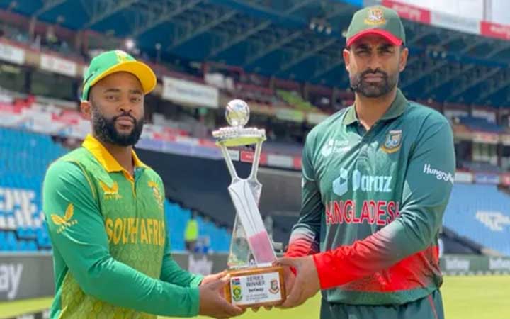 বাংলাদেশ ও দ. আফ্রিকার সিরিজ জয়ের লড়াই আজ